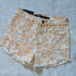 Juniors High Waisted Shorts Size 1